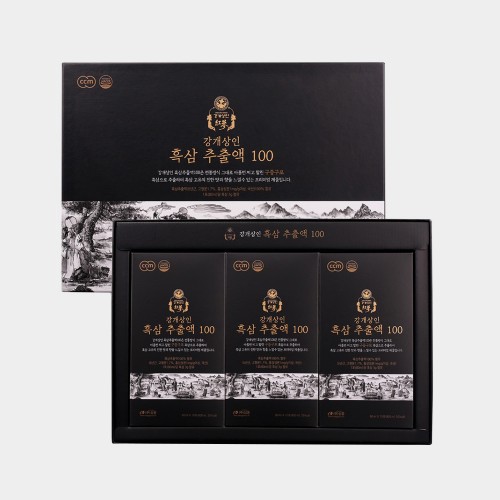 [유통기한 임박특가] 흑삼추출액100 (80ml*30포)