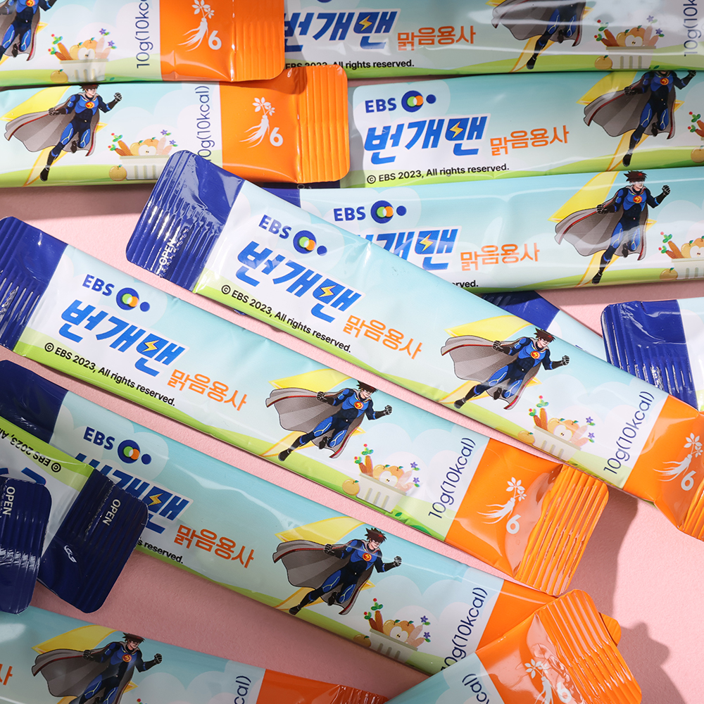 번개맨맑음용사(어린이용) (10ml x 50포)