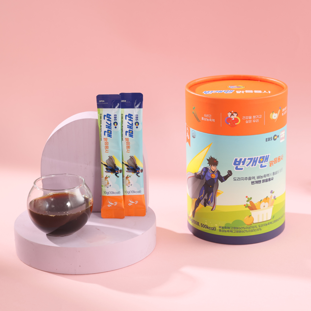 번개맨맑음용사(어린이용) (10ml x 50포)