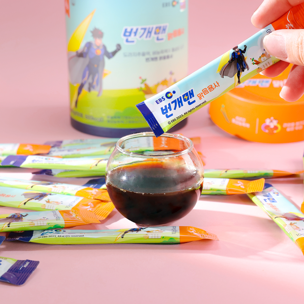 번개맨맑음용사(어린이용) (10ml x 50포)