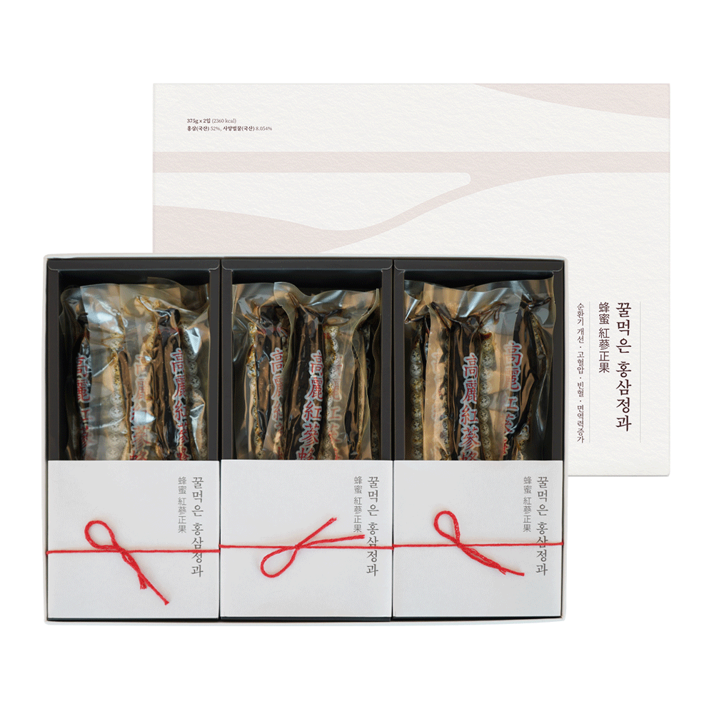 꿀먹은홍삼정과 (375g x 2입)