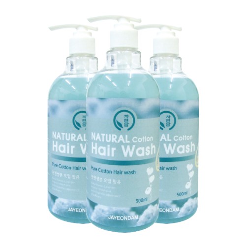 자연담 내추럴코튼 헤어워시 (500ml)